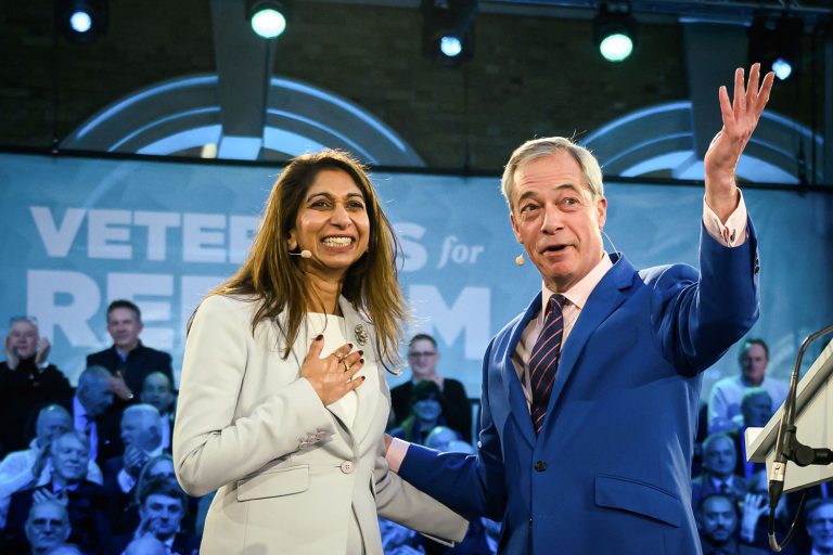 The upstart hard right party on the march in Britain