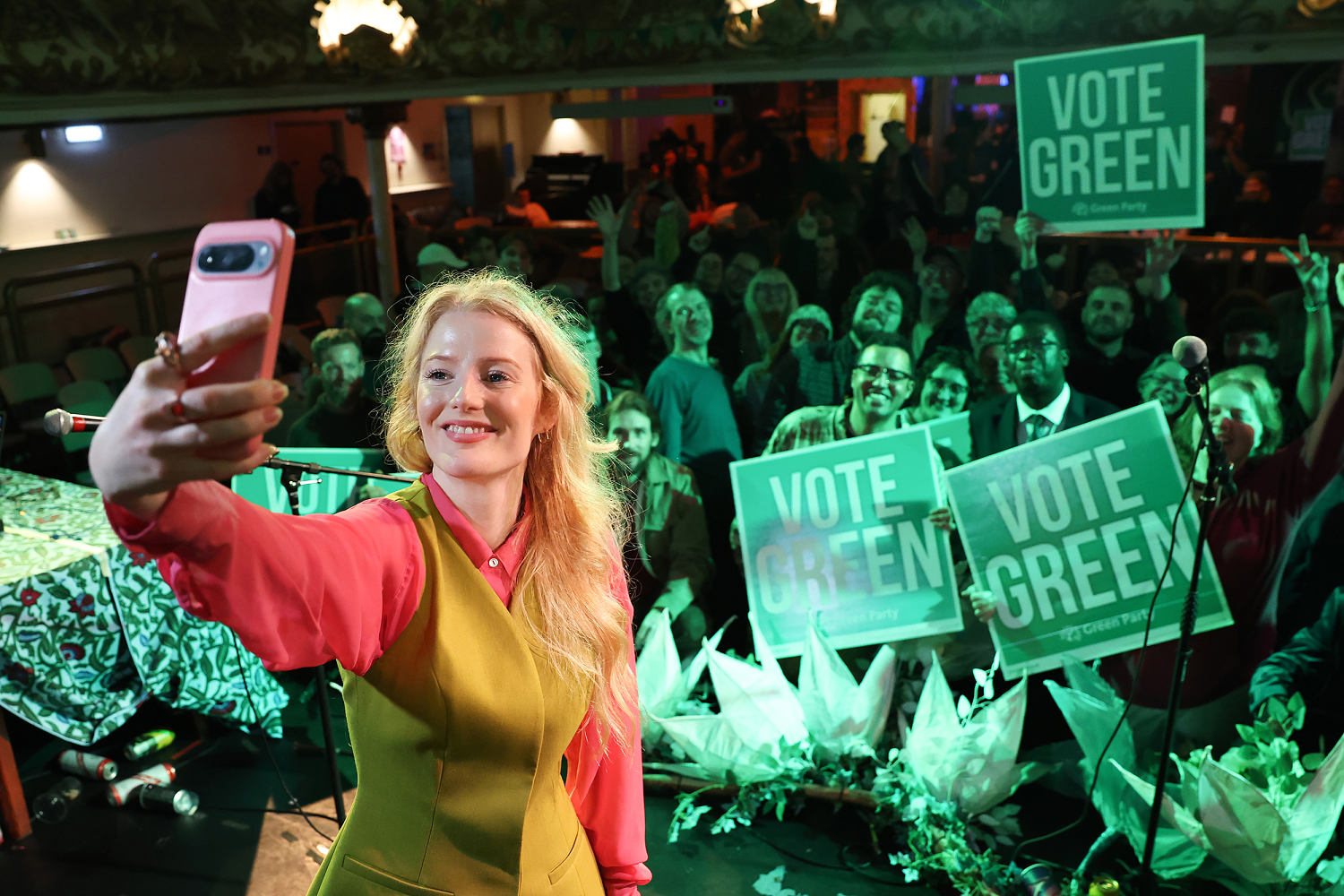 Left wing plumber helps Greens sink ruling Labour and far right in surprise U.K. election win