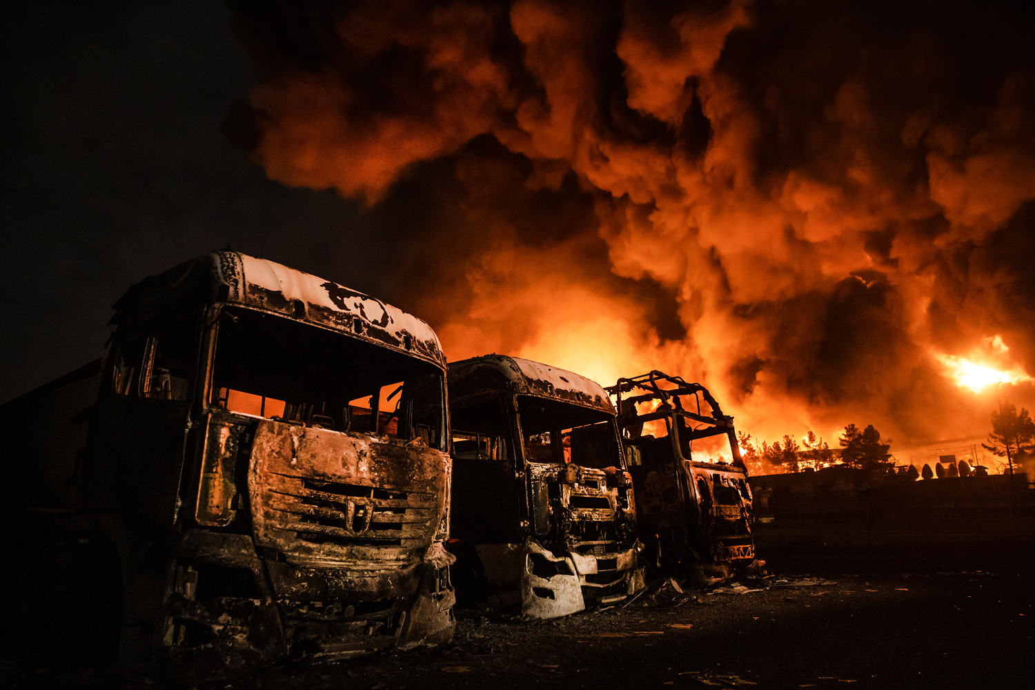 Toxic rain fell over Tehran as airstrikes hit oil facilities