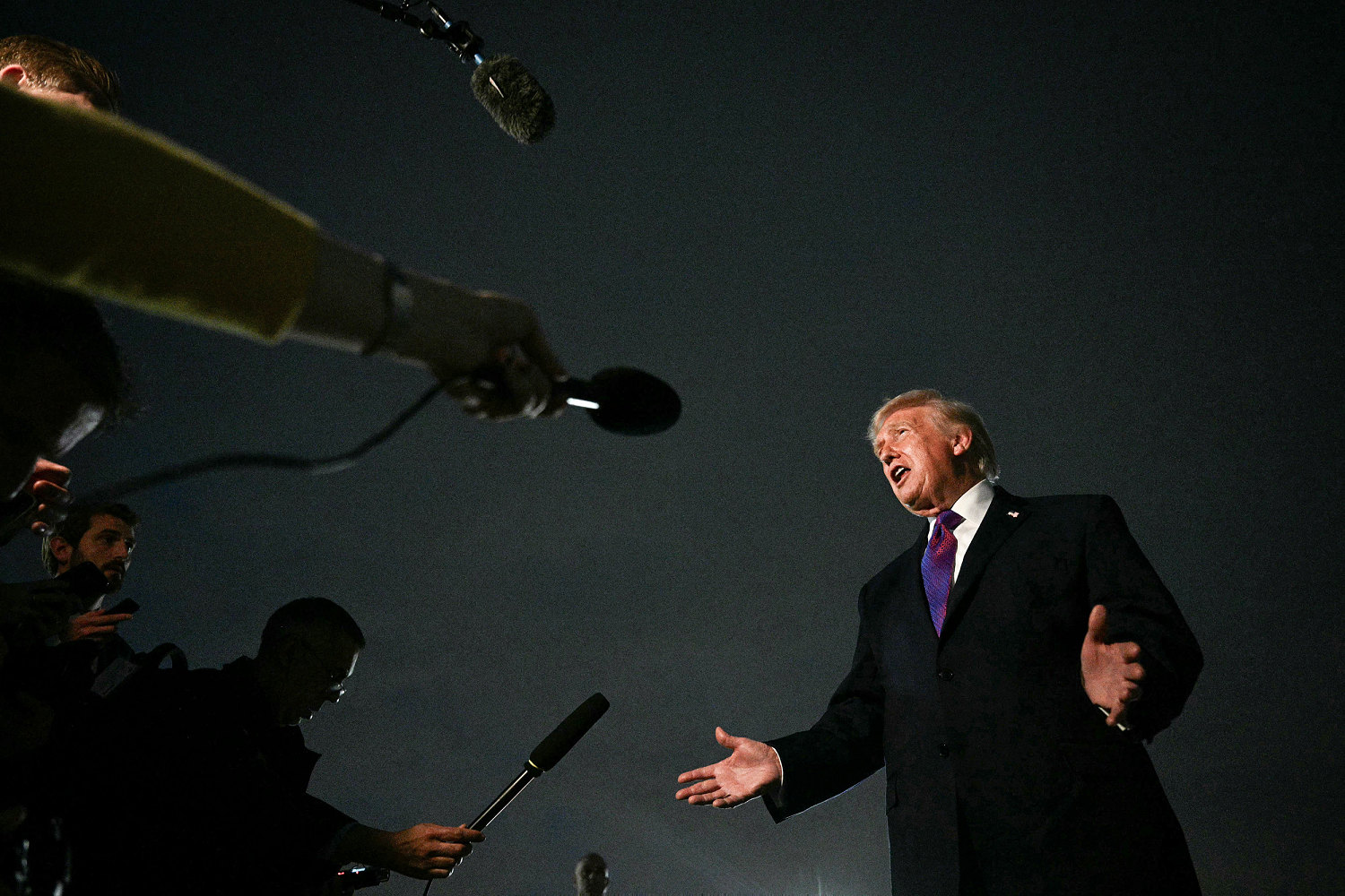 Trump touted falling gas prices but now says 'we make a lot of money' as they go up