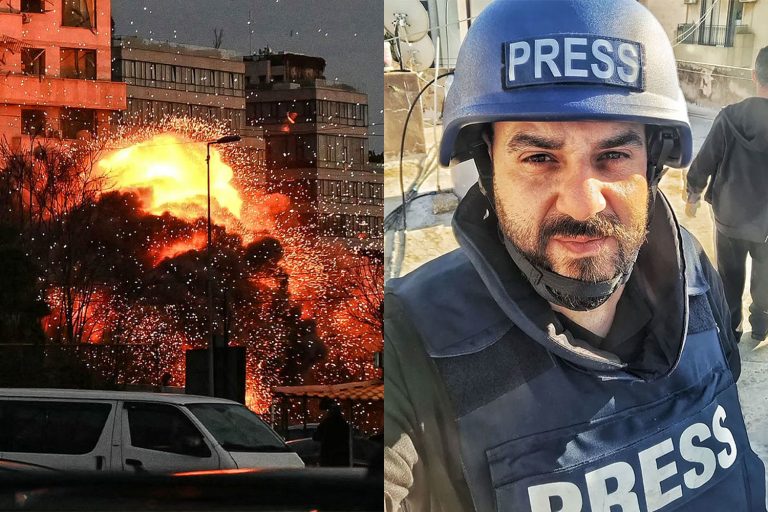 Beirut photographer puts himself in the firing line to capture Israeli strikes