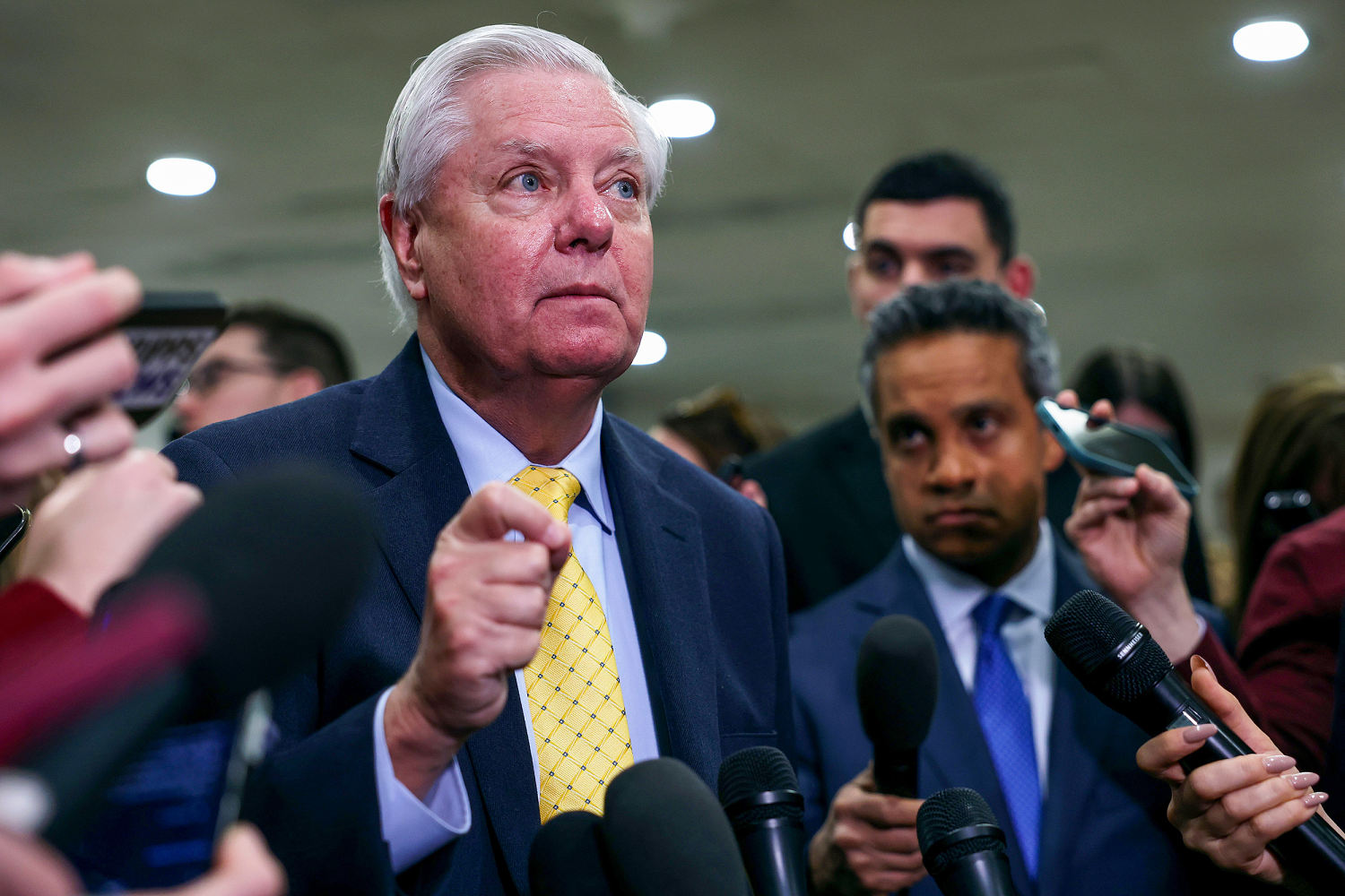 Republicans launch new party line bill for ICE, Iran war funding and election laws