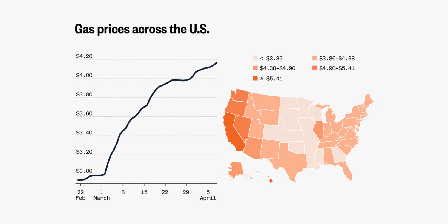 Graphic: Track U.S. and state gas prices