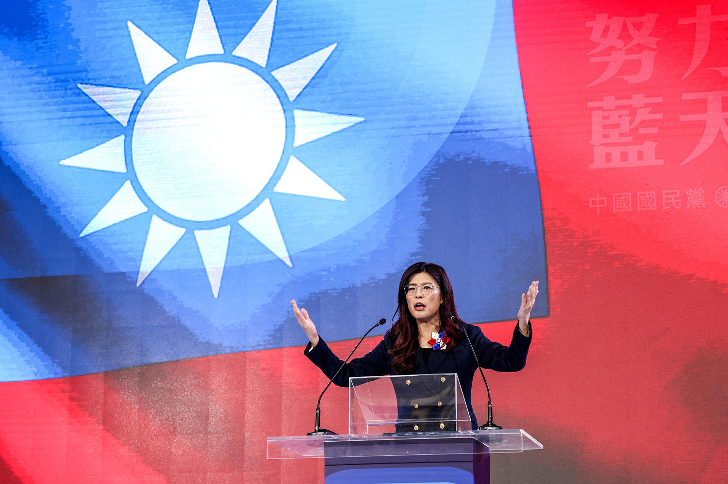 Taiwan's opposition leader seeks to win friends in China with a high stakes visit