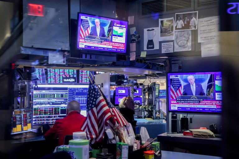 Oil prices plunge 15%, stock futures rally after Trump announces ceasefire