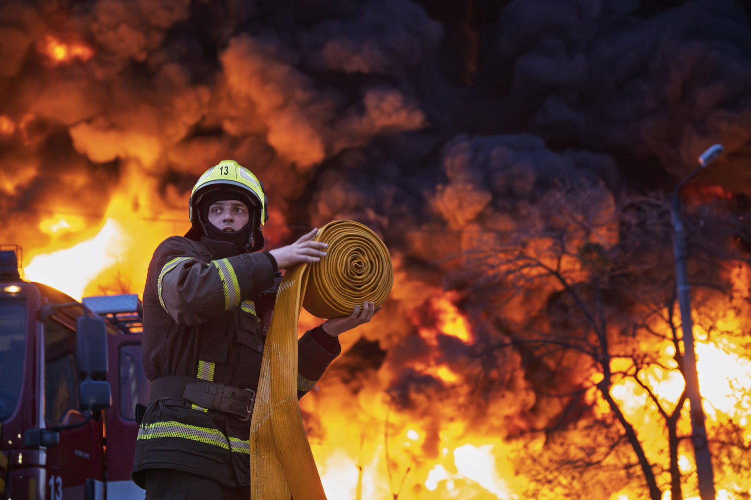 Russian missiles and drones bombard Ukraine for hours, killing at least 18 people