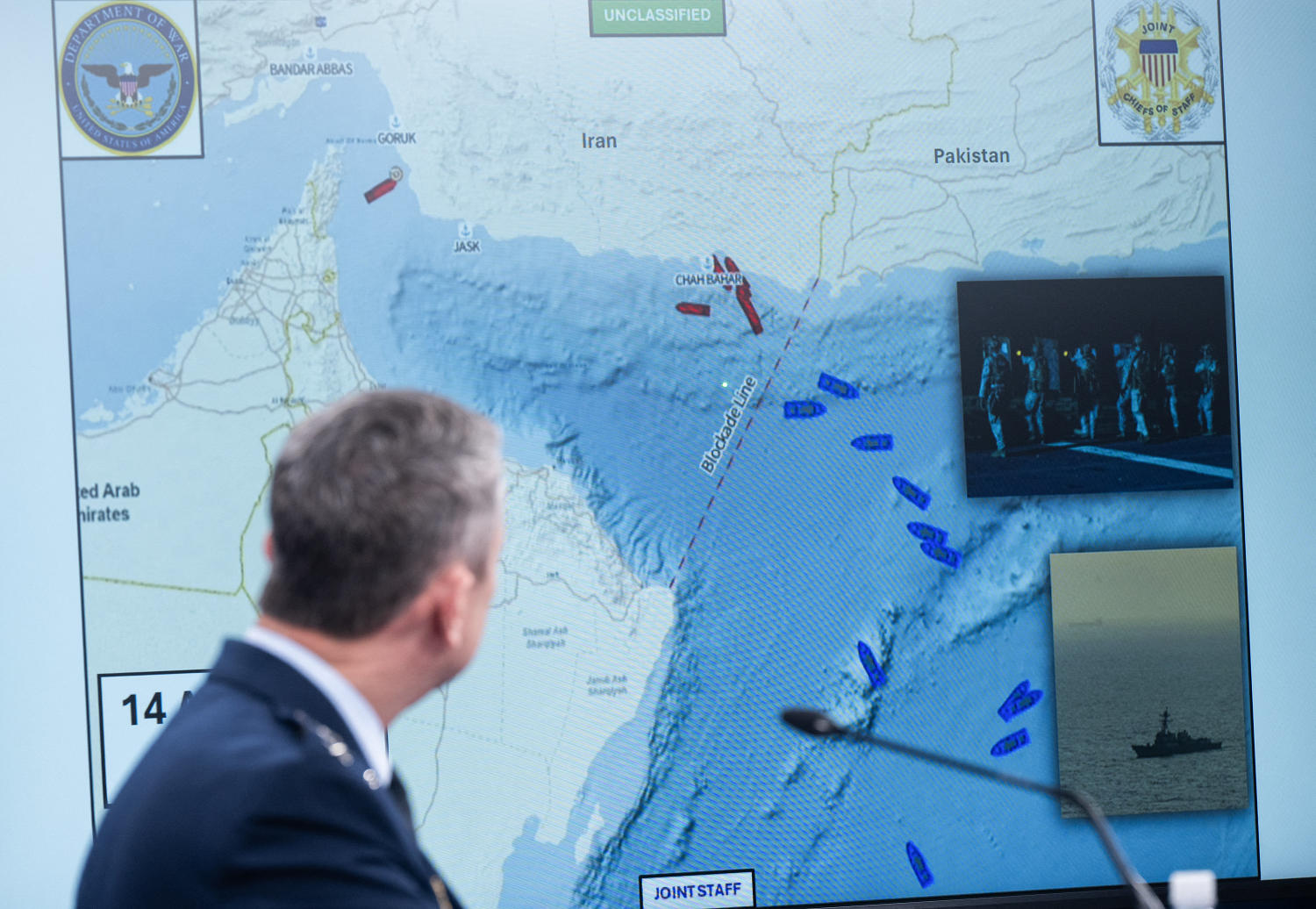 Iran reimposes 'strict control' over Strait of Hormuz, citing continued U.S. naval blockade