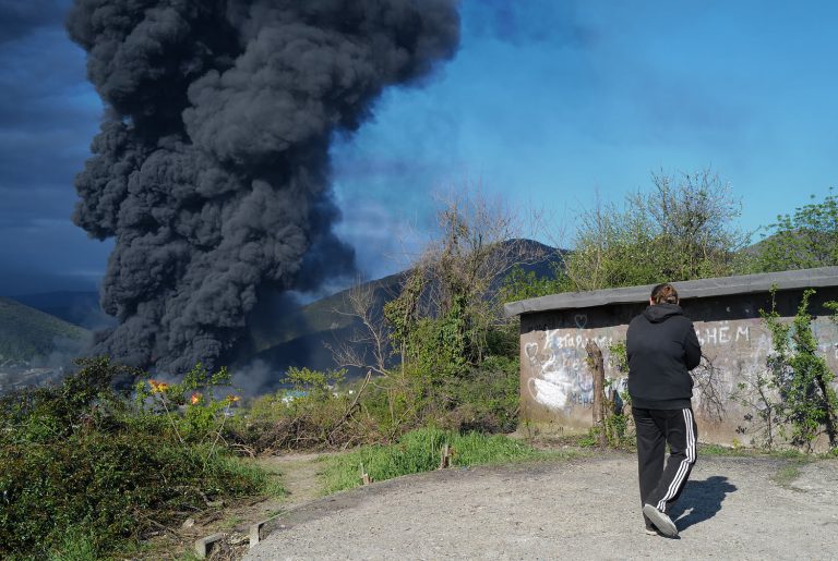 Oil rain and toxic fumes: Black Sea town faces environmental catastrophe as Ukrainian strikes rock Russia