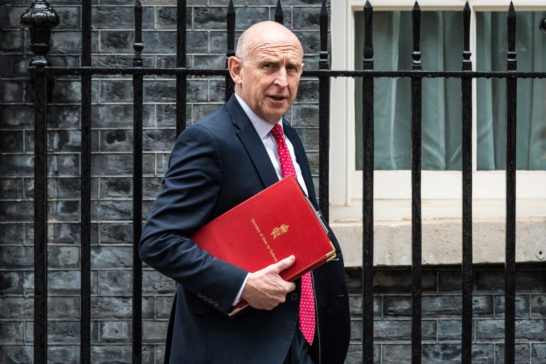 U.K. defense secretary resigns, saying the government isn’t willing to spend enough on the military